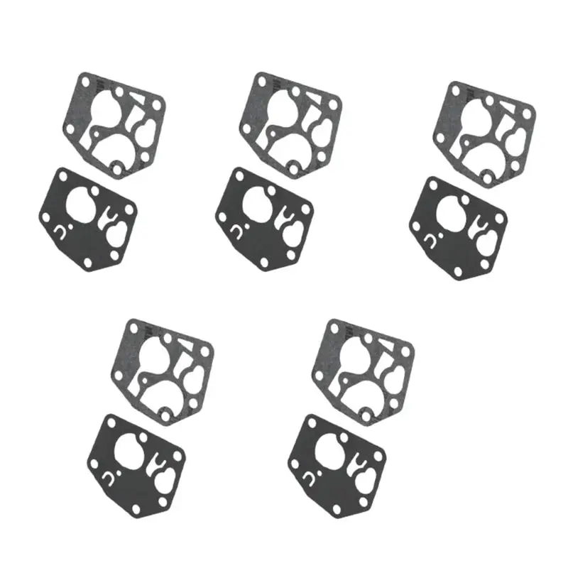 Chainsaw Carburetor Repair Fit For Carburettors Diaphragm Gasket Spare Parts For Chainsaw Garden Tool 10pcs