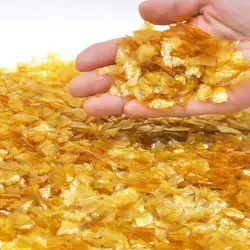 Shellac Lacquer Transparent Golden Lac Environmentally Friendly Instant Dissolve 50g/pcs