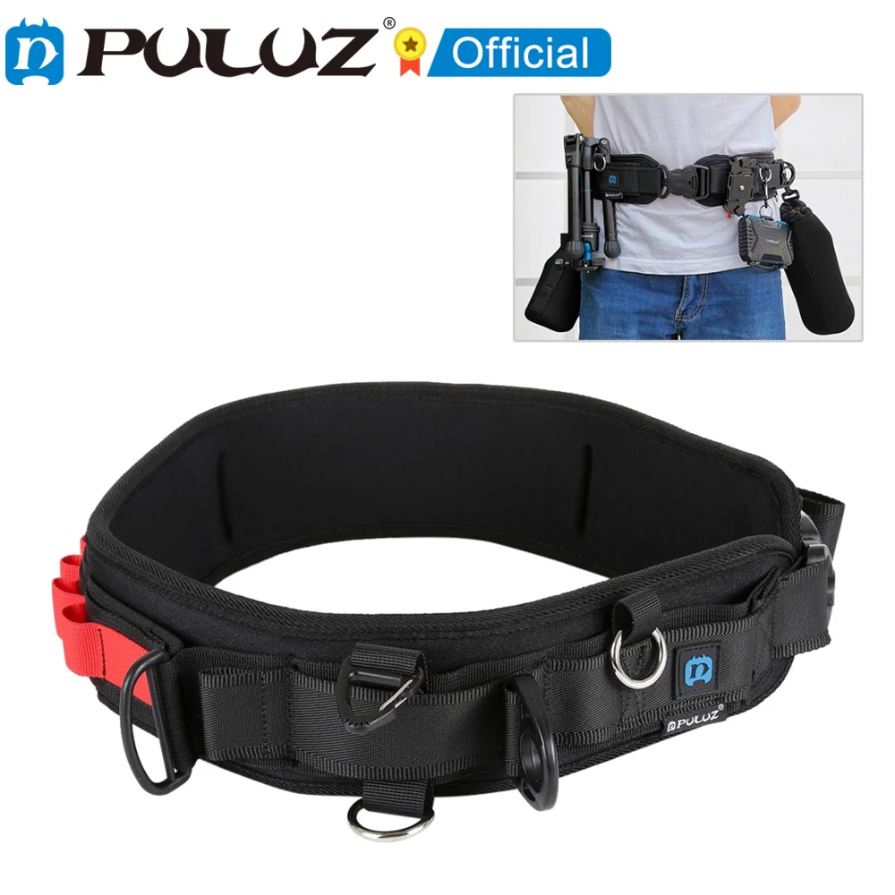 PULUZ Waistband Strap Belt with Hook For SLR / DSLR Cameras Multifunctional Camera Accessories Waist Belt Strap