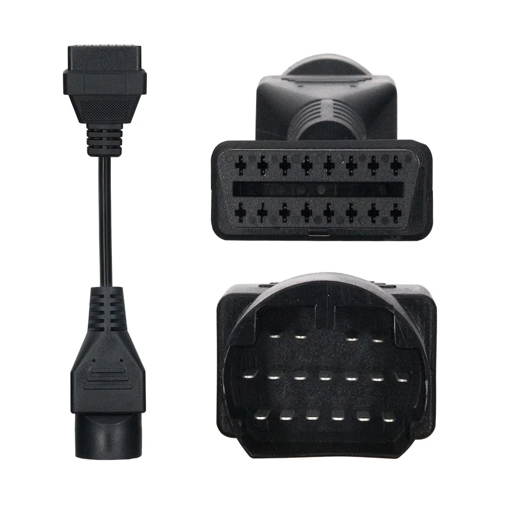 Car Adapter for Mazda 17-pin to OBD2, OBD2 adapter cable, OBD2 diagnostic adapter, pin connector