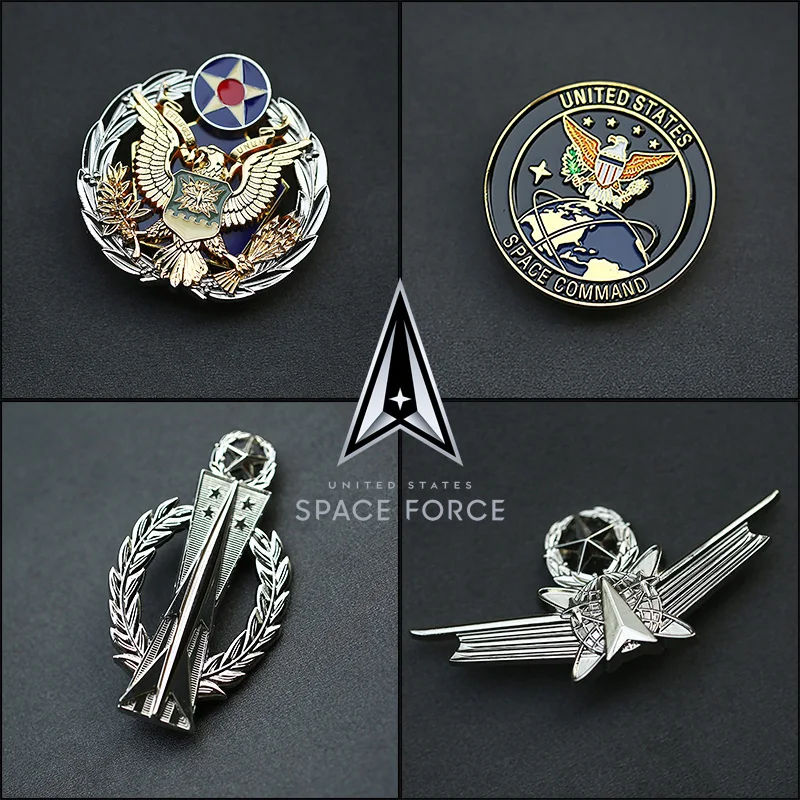 tomwang2012.USAF Air Force Identification Badge Air Staff - Regulation INSIGNIA PIN Military