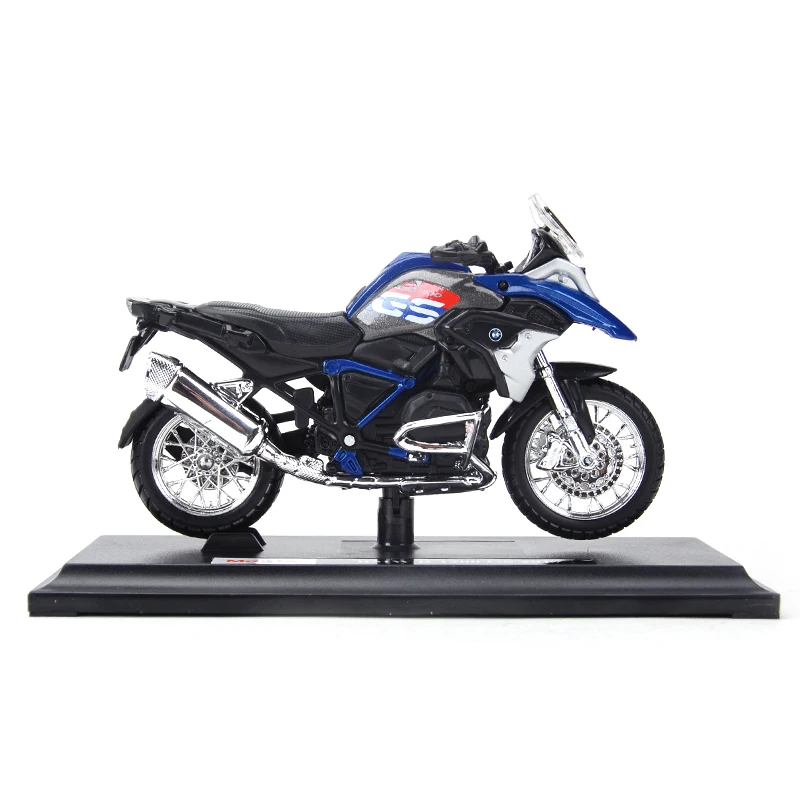 Maisto 1:18 BMW R1200GS 2017 Static Die Cast Vehicles Collectible Hobbies Motorcycle Model Toys