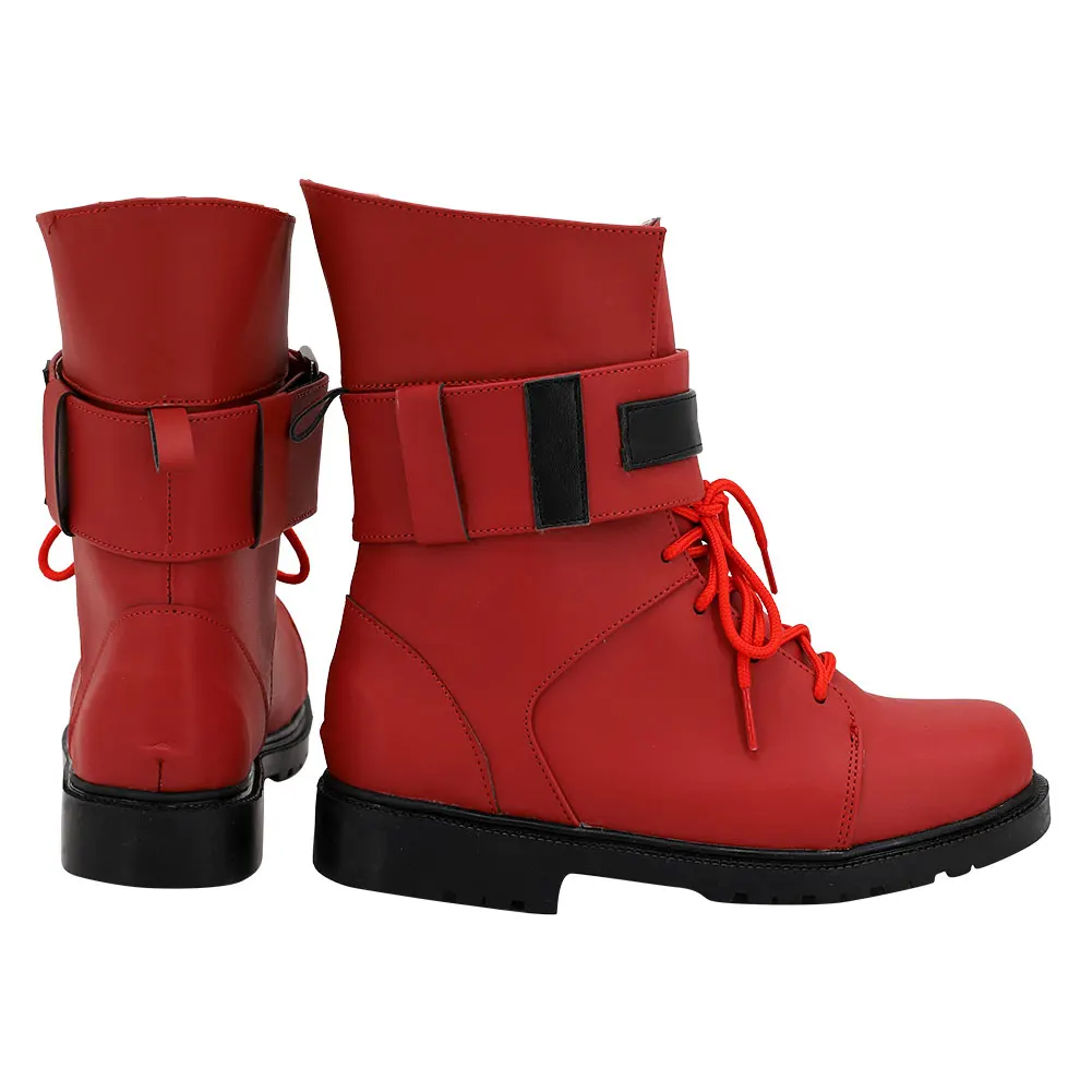 Nette VII-Costume de Cosplay Tanza Lockhart, Bottes, Chaussures, ixd'Halloween, Carnaval