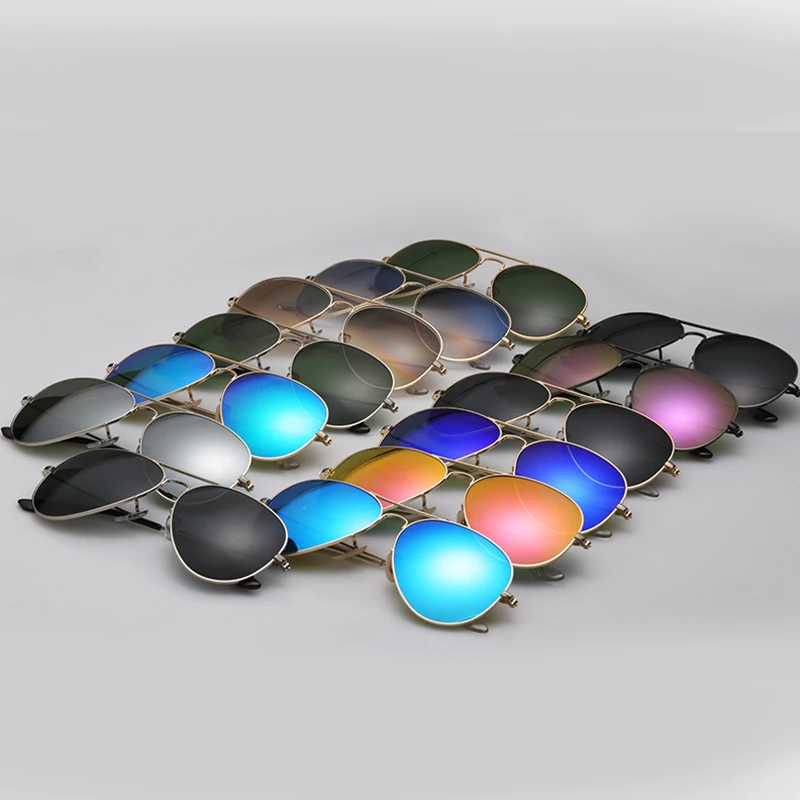 High Quality  Women Men Polarized Sunglasses Kids UV400 Aviation Brand Classic Mirror Male Oculos Vintage Man Drive Sun Glasses
