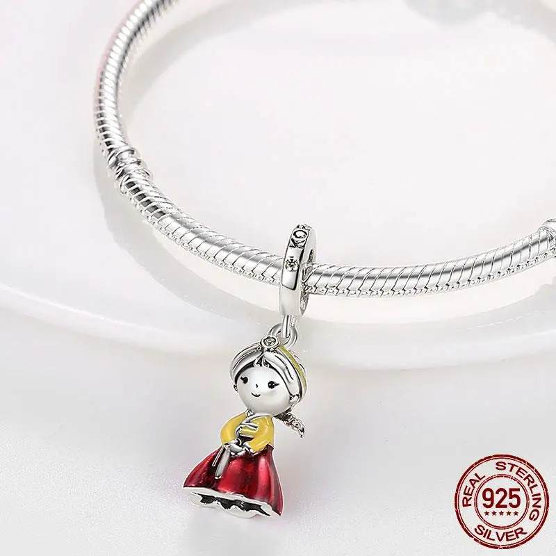 Im Angebot Charms Kleine Mädchen Jungen Anhänger Prinzessin Prinz Hund Katze Perlen Passend für Original-Armband Schmuck Kindergeschenk – Detail 29