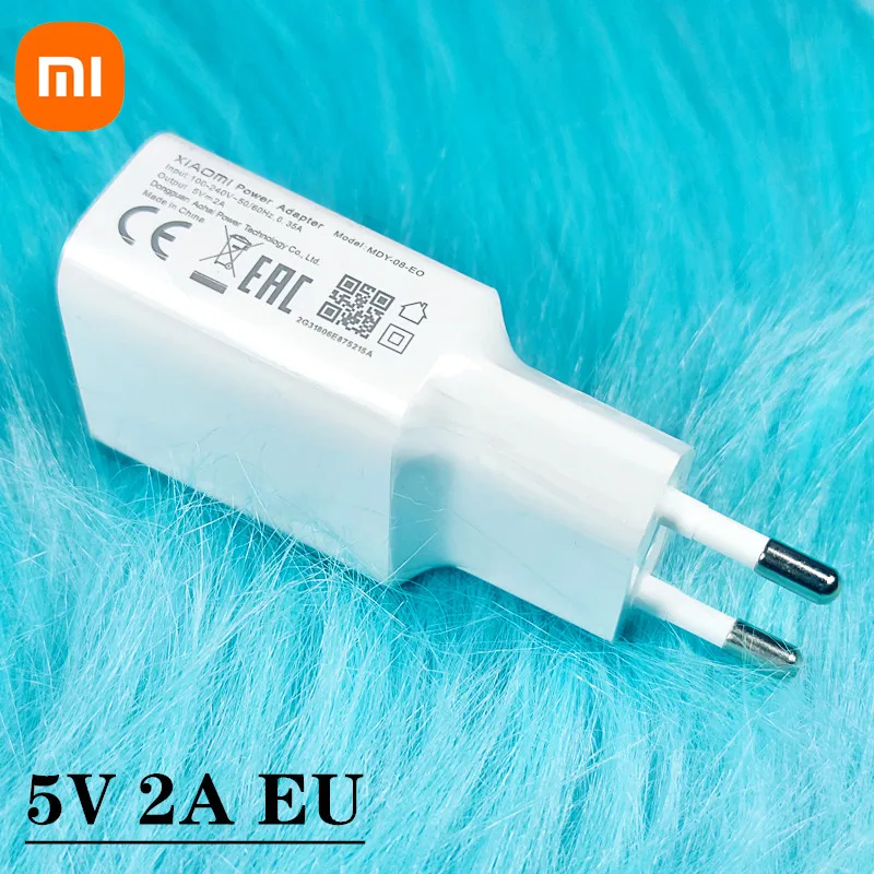 Original Xiaomi Charger EU 5V 2A Power adapter Micro Type c Cable For Redmi 7A 6A 4A 4X 5 5A 5 plus s2 Note 6 pro Mi a2 lite