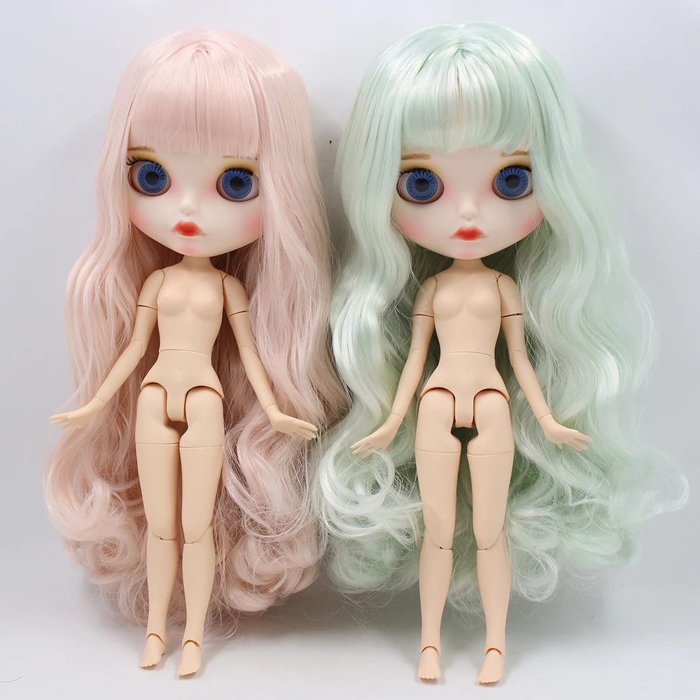 ICY DBS-Muñeca Blyth 1/6, juguete BJD, cara mate, cuerpo articulado de 30 cm, muñeca desnuda