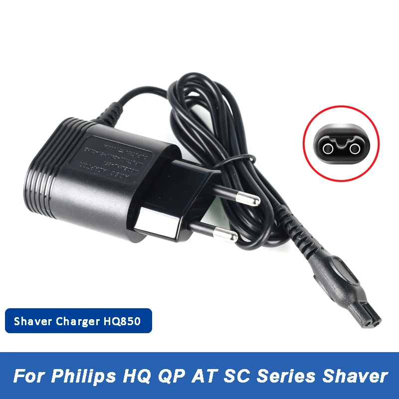 8V 100MA HQ850 Wall Plug AC Power Razor Charge Adapter for PHILIPS HQ915 HQ916 HQ988 HQ909 S5082 S5080 S5091 FT618 FT668 Shaver