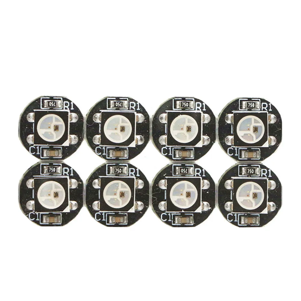 LED 칩 및 방열판, 4 핀 WS2812B WS2812, 5 V 5050 RGB WS2811 IC 내장, 50 ~ 1000 개