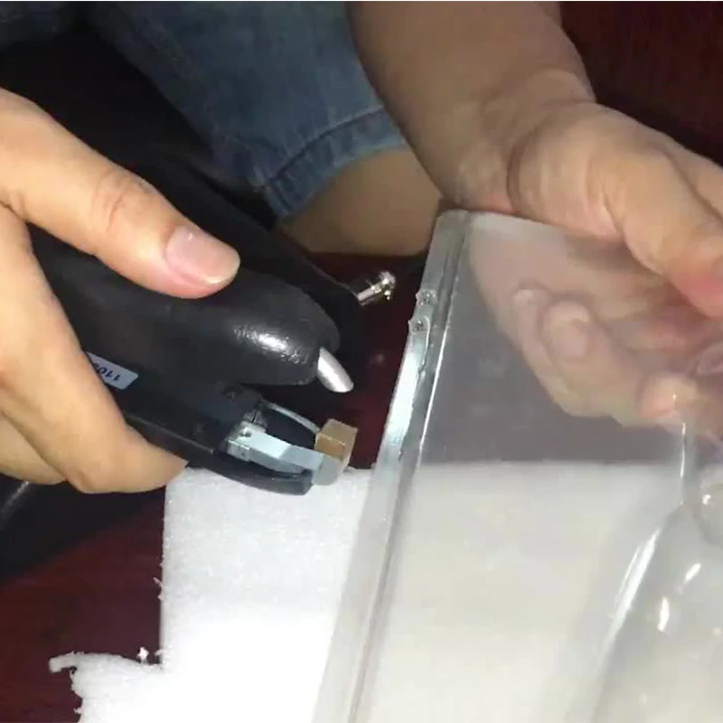 Mesin Las Mini Ultrasonik Mesin Las Kecil Kotak Makan Siang Kotak Blister Kotak Kue Mesin Penyegel Kotak Kemasan Ultrasonik