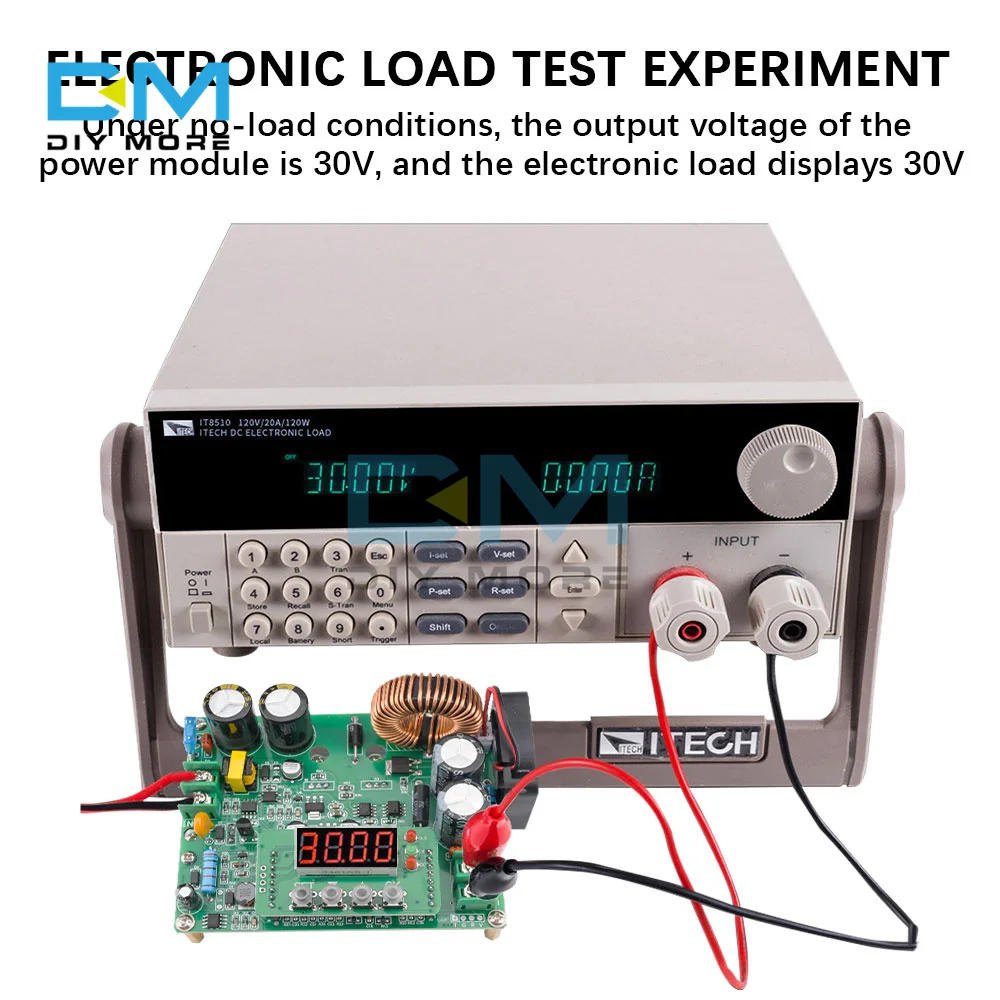 DKP6012 CNC Adjustable DC Step Down Voltage Regulator DC-DC Buck Converter 10V-65V Digital Control Volt Reducer Board