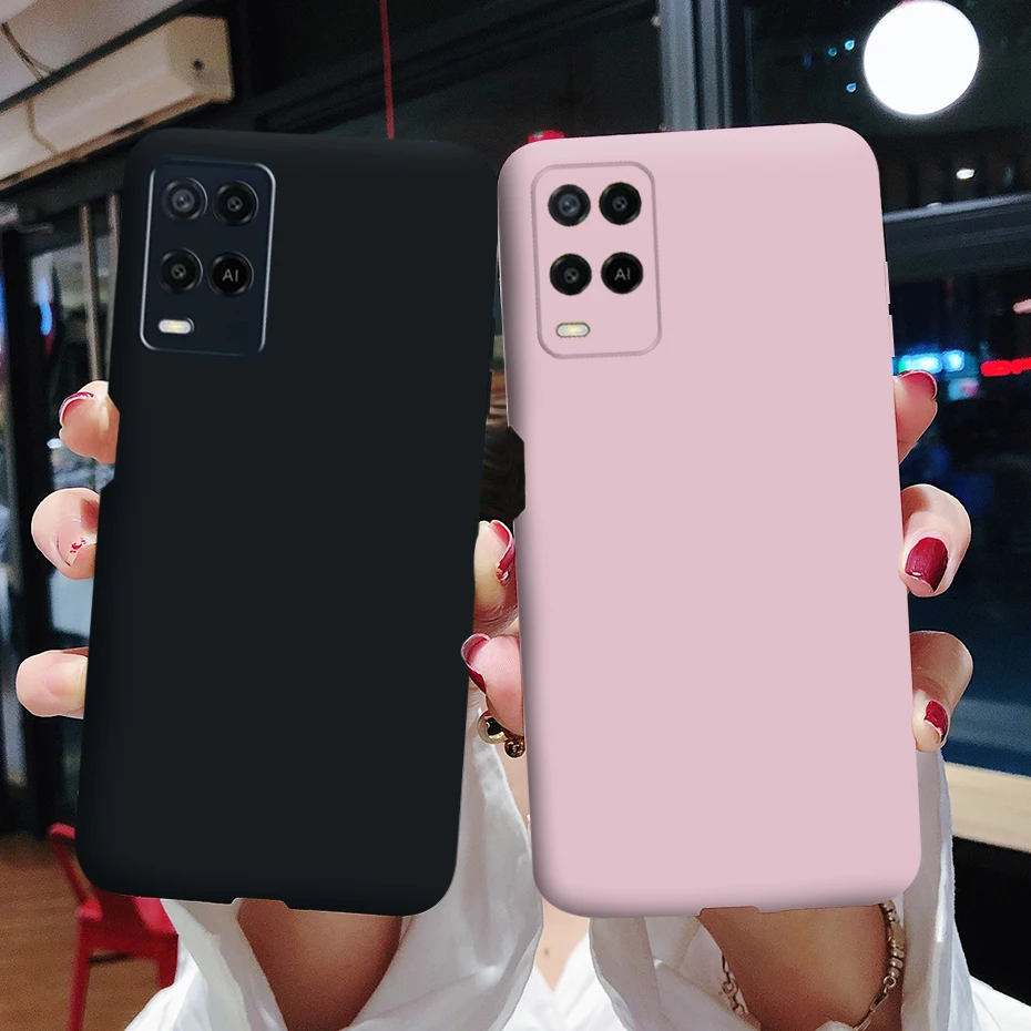 For Oppo A54 A74 A94 Case Cute Candy Soft Silicone Back Cover For Oppo A74 A54 A94 A 54 74 5G OppoA94 OppoA54 Phone Cases Bumper