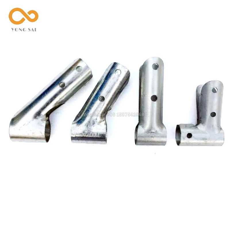 Greenhouse Steel Pipe Connector, Frame Fixing Accessories For Breeding Greenhouse, 45°/60°/90° T-shaped Pipe Connecting Clamp