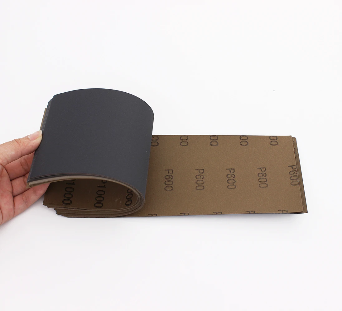 15 pezzi di carta vetrata asciutta bagnata 9x3.6 pollici ad alta grana 1000 2000 3000 4000 5000 assortimento per lucidatura di metalli in legno levigatura automobilistica