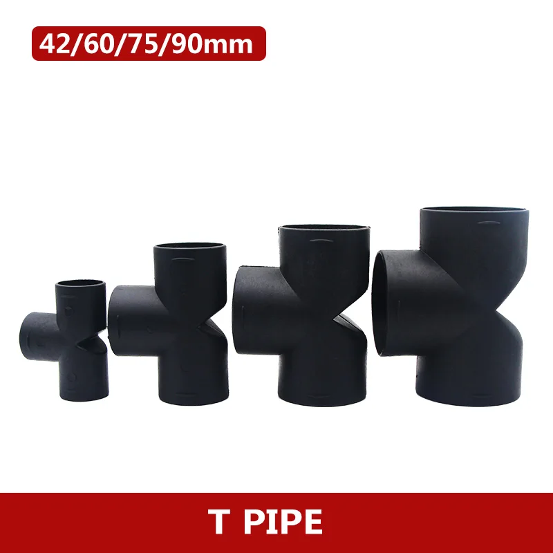 42mm/60mm/75mm/90mm Webasto Eberspacher Air Vent Ducting T Pipe Outlet Diesel Air Parking Heater Ducting Exhaust Pipe Connector