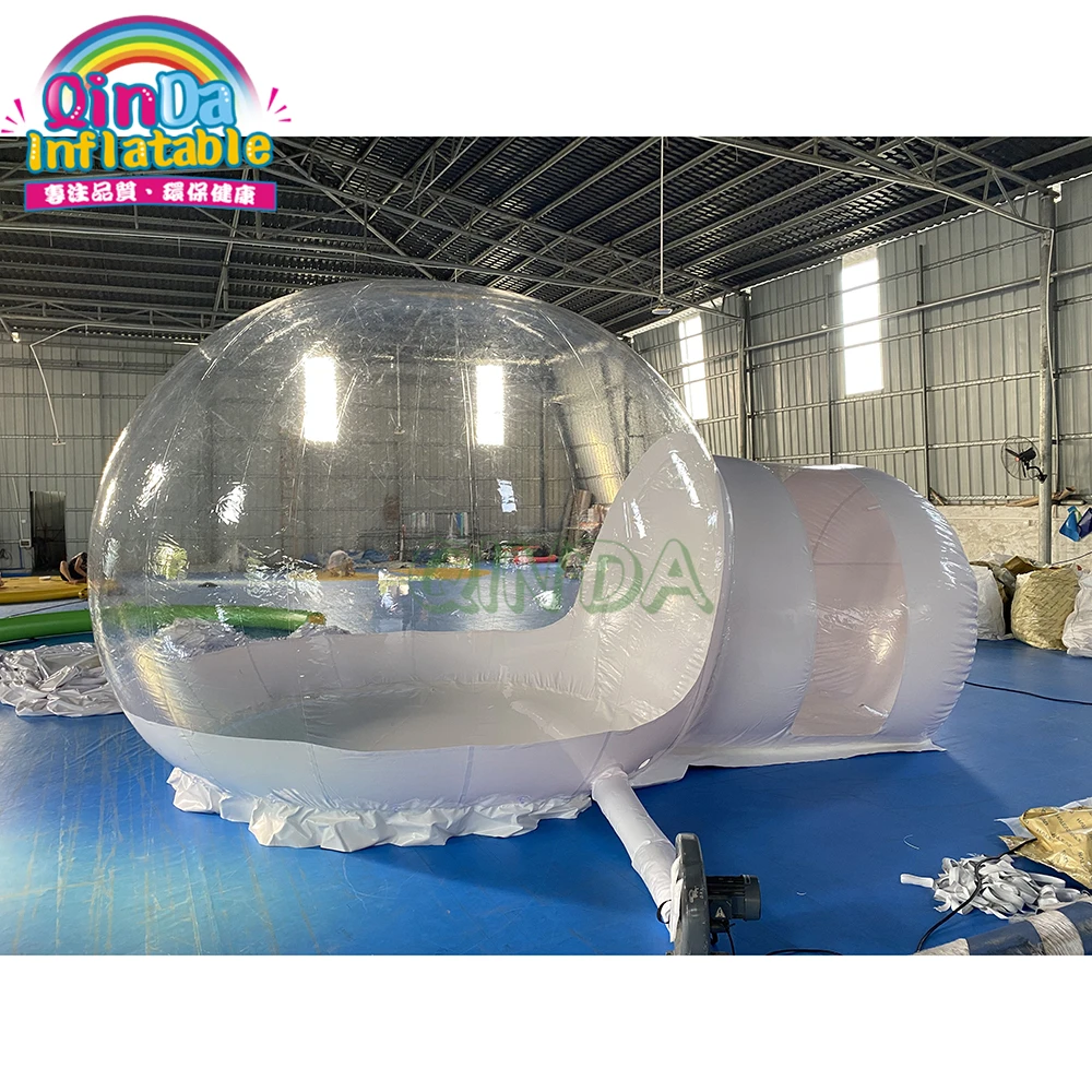 Outdoor Camping Inflatable Transparent Dome Tent , High Quality Inflatable Clear Bubble Tent