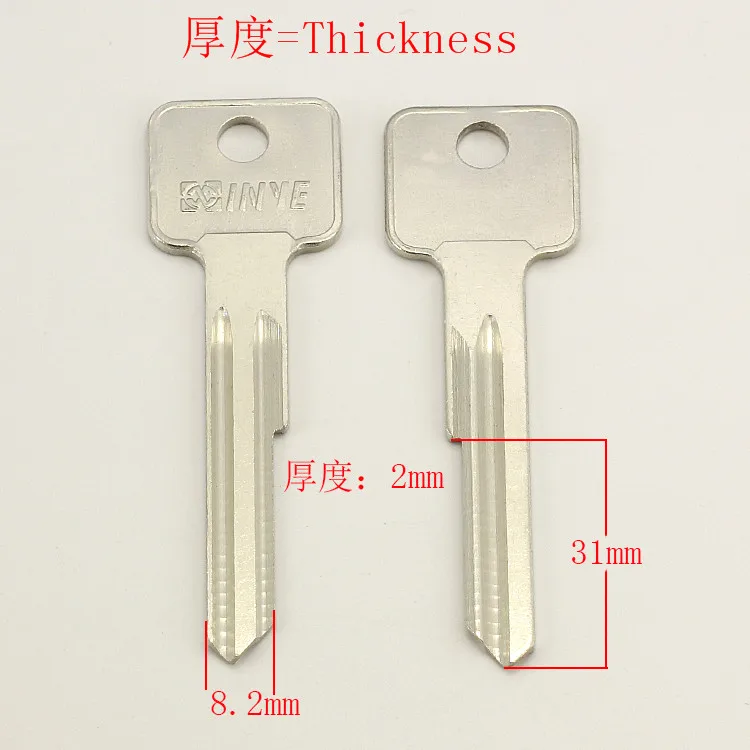 

A081 Wholesale Locksmith Keymother Brass House Home Door Blank Empty Key Blanks Keys 15 pieces/lot