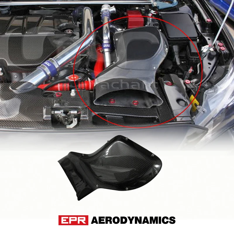 

Car-styling For Mitsubishi Evolution EVO 10 Carbon Fiber Kan Style Air Intake Box (Need to be use HKS Suction Kit) In Stock