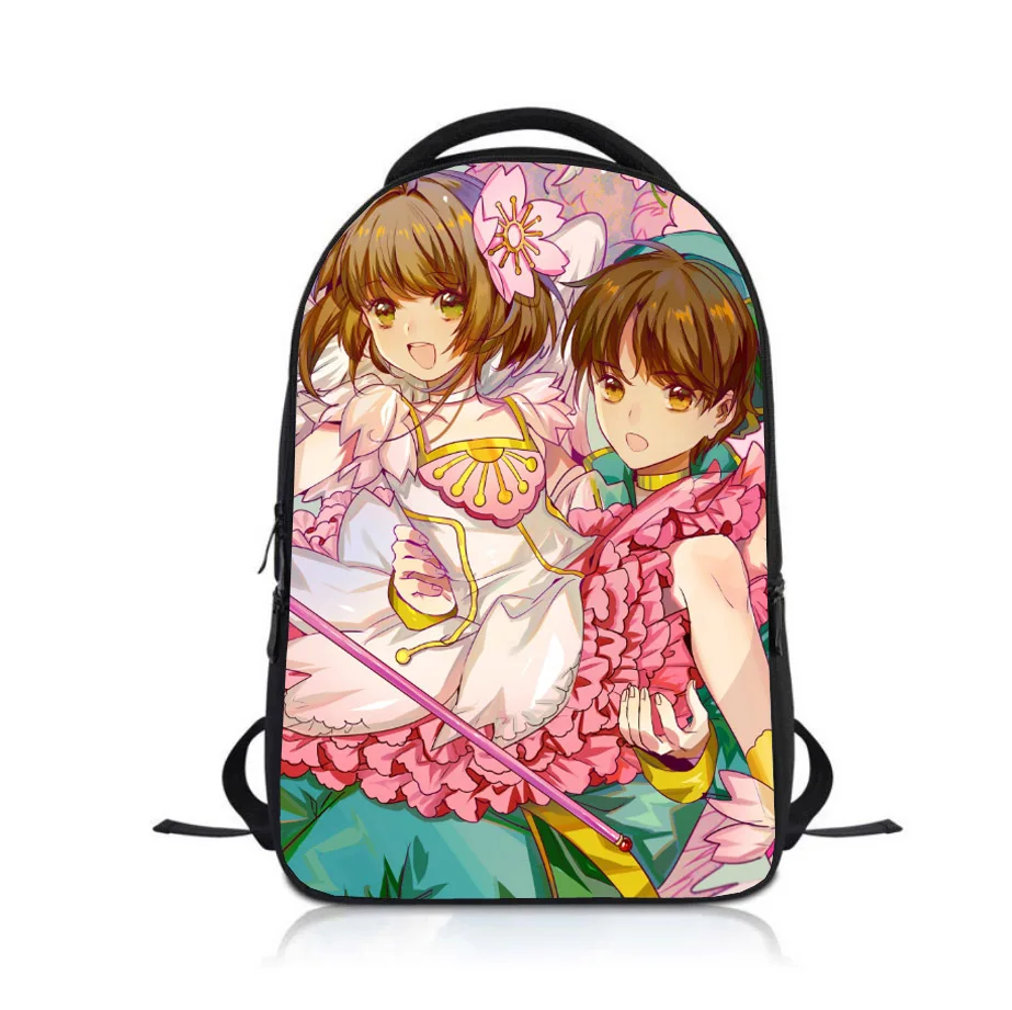

Рюкзак для студентов в стиле аниме Cardcaptor Sakura, школьная сумка, детский рюкзак с героями мультфильмов, рюкзак для мальчиков и девочек, детская сумка для книг, ранец