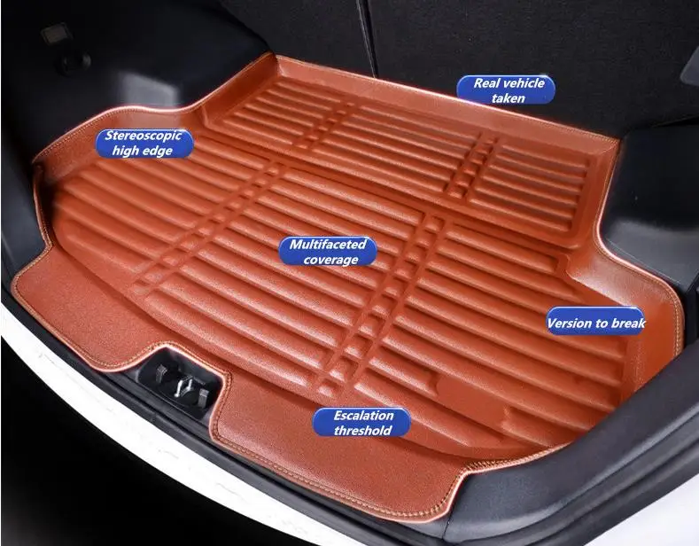 FIT FOR NISSAN QASHQAI J11 2014 2015 2016 2017 2018 BOOT MAT REAR TRUNK BOOT LINER CARGO FLOOR TRAY CARPET MUD KICK PROTECTOR