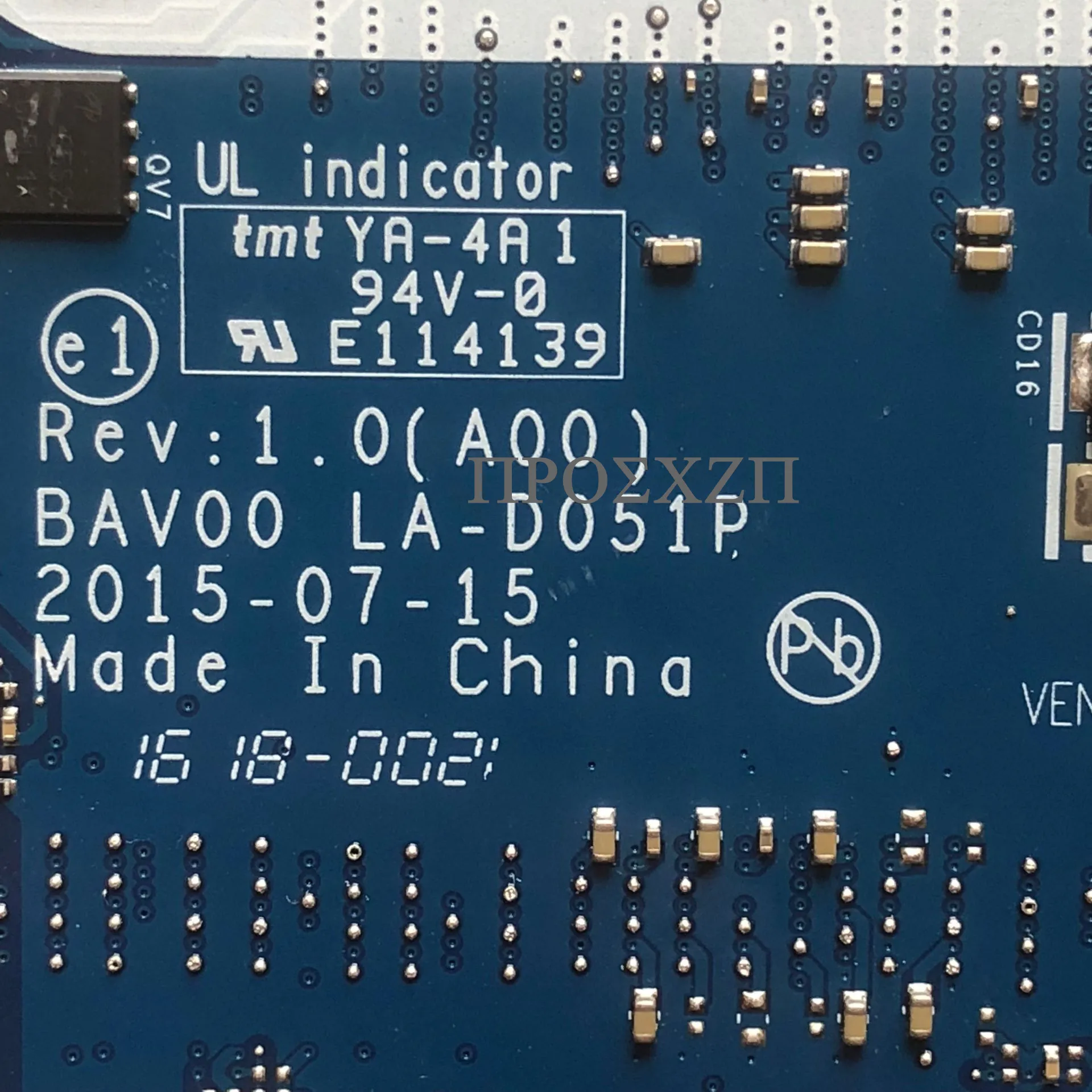 

CN-0WT51R 0WT51R WT51R Высокое качество для Dell 5557 LA-D051P Материнская плата для ноутбука с SR2EZ I7-6500U Материнская плата процессора 100% работает хорошо