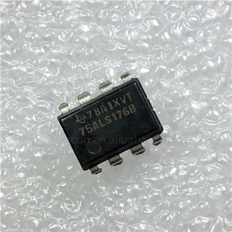 10PCS/lot New OriginaI SN75ALS176BP 75ALS176B or SN75ALS176AP 75ALS176A SN75ALS176P SN75ALS176 75ALS176 DIP-8 BUS TRANSCEIVERS