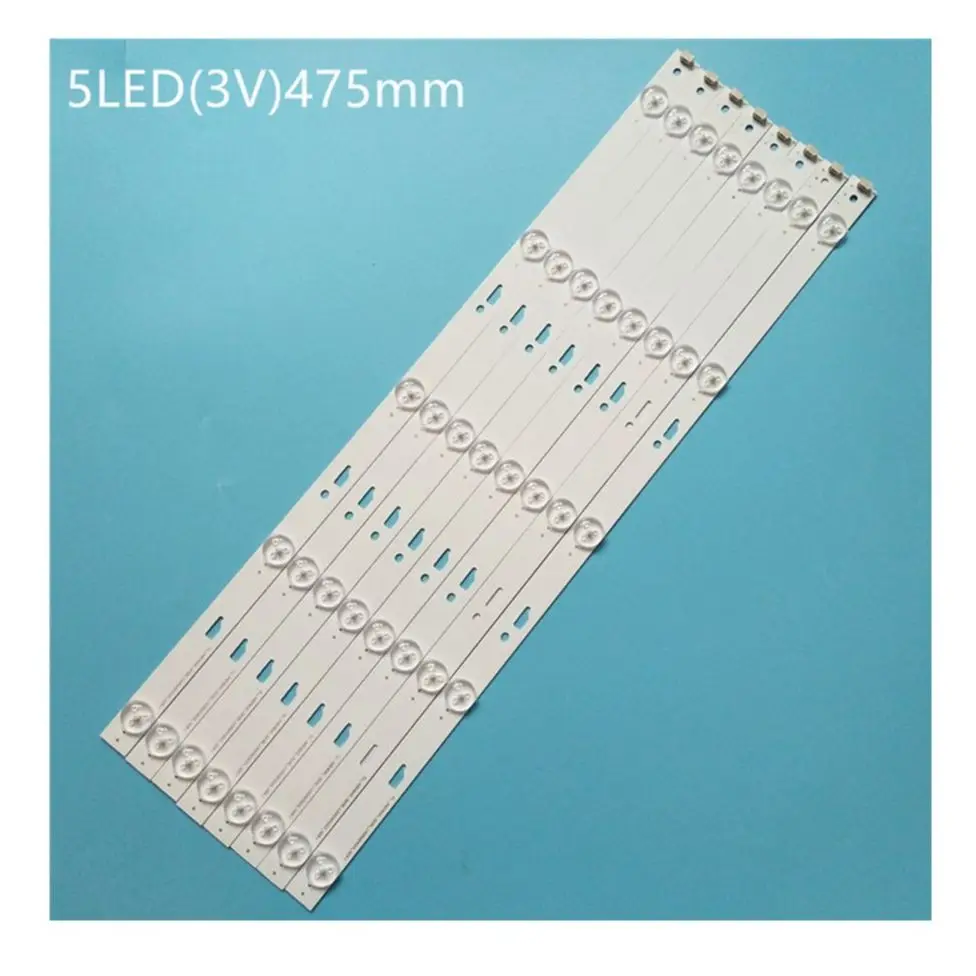 

LED Backlight strip 5 lamp For 49HR332M05A0 V3 V4 Yha 4C-LB490T-HR4 YH1 YH7 YHJ yh6 49E301 49U3600C CRH-AT493030080569QREV1.0