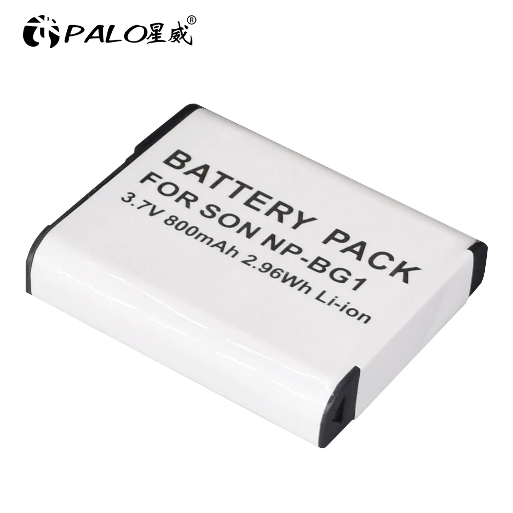 2Pcs Palo Battery 3.6V 1300 MAh NP-BG1 NP BG1 NPBG1 Isi Ulang Kamera Digital Baterai untuk Sony Cyber tembakan DSC-H3 DSC-H7 DSC-H9