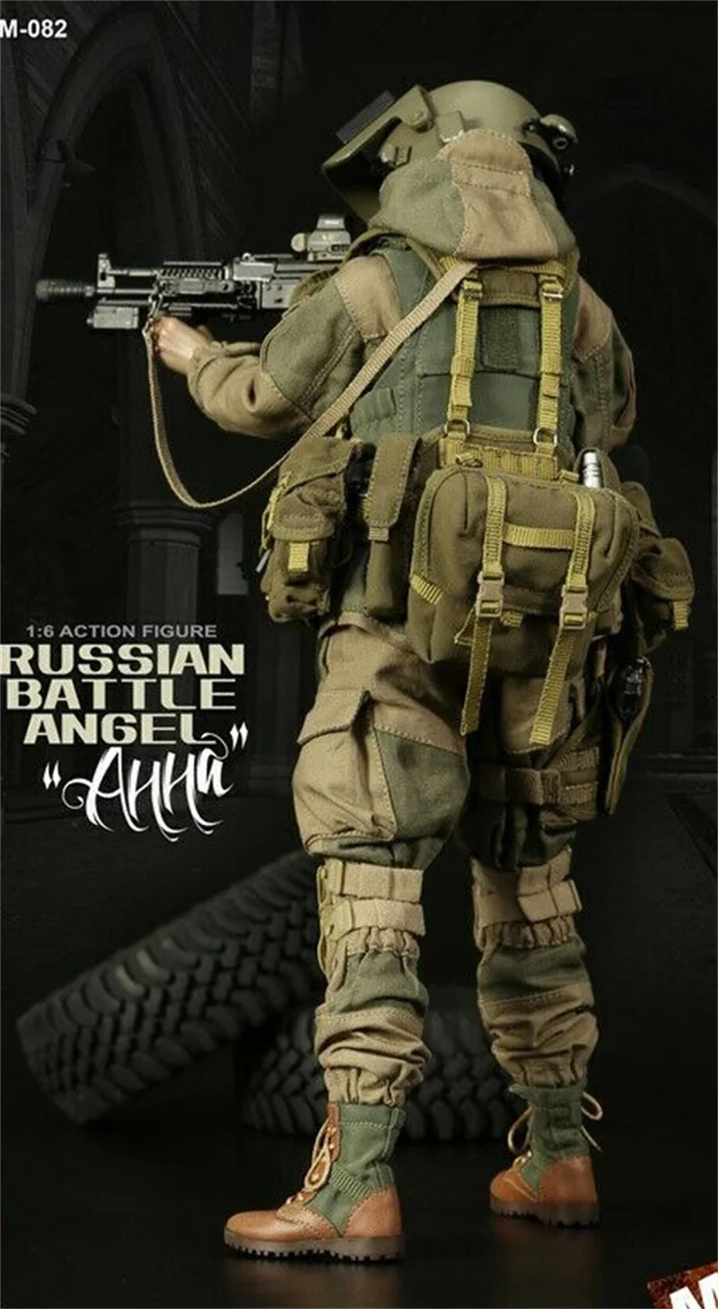 1/6 Scale SUPERMCTOYS M082 Russian Angel Аnna Solider War Battle Full Figure Collectible Toys In stock