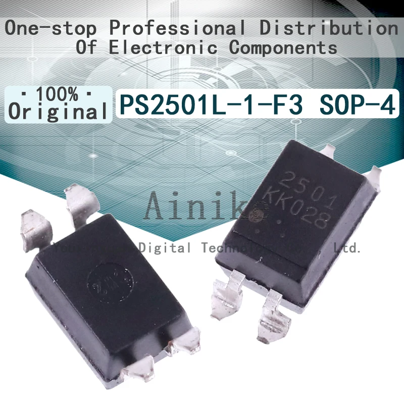 

10/Pcs New Original PS2501-1 PS2501L-1-F3 SMD4 SOP-4 Optocoupler chip SOIC-4