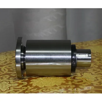 100/125/ lathe spindle large hole lathe spindle high strength lathe head assembly with flange