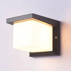 Led Outdoor Wall Light Waterproof IP65 Motion Sensor Led Outdoor Lighting Porch Lights Balcony Garden Lights Outdoor Wall Lamp