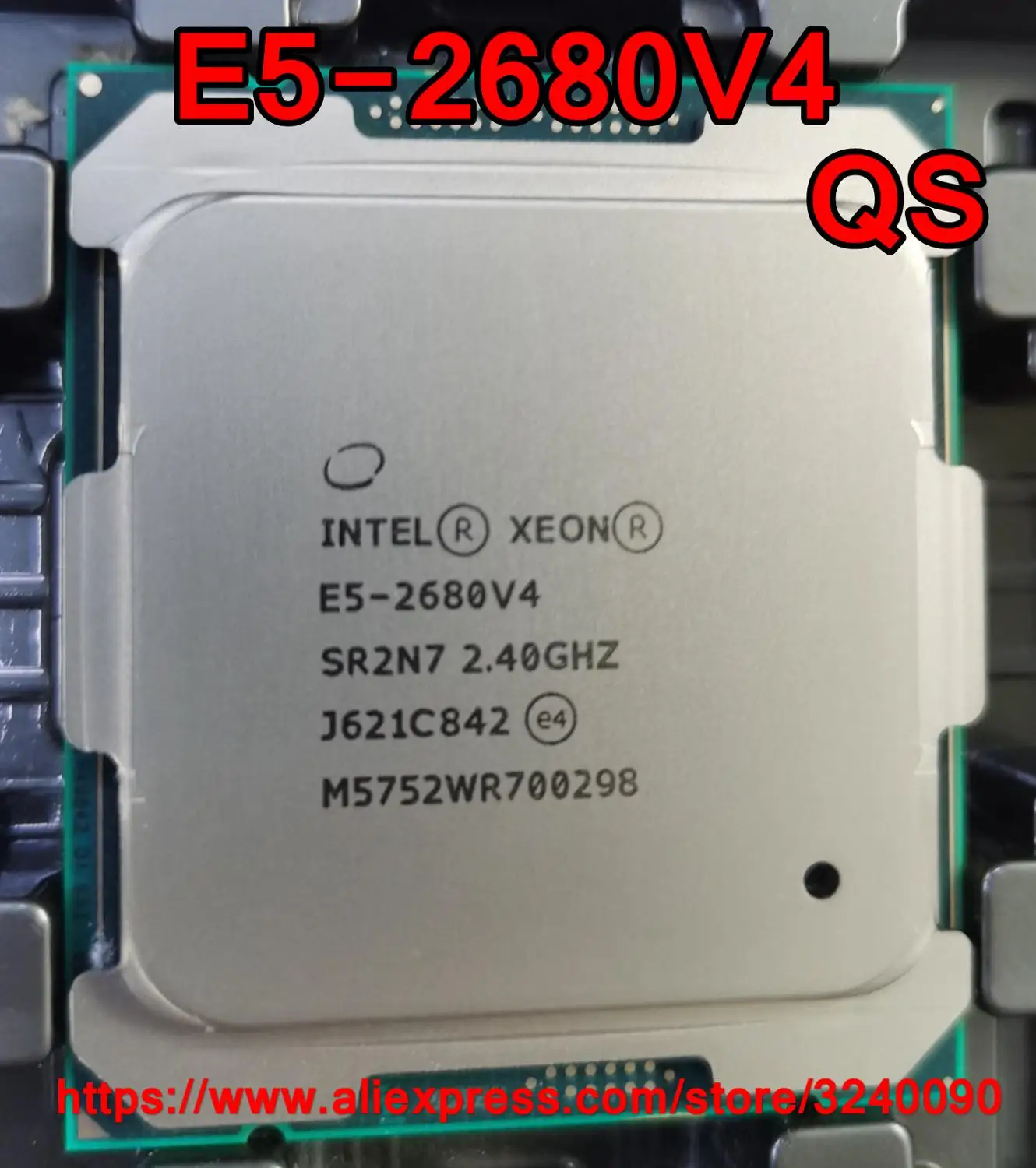 

Intel Xeon CPU E5-2680V4 QS version 2.40GHz 14-Cores 35M LGA2011-3 E5-2680 V4 processor E5 2680V4 free shipping E5 2680 V4