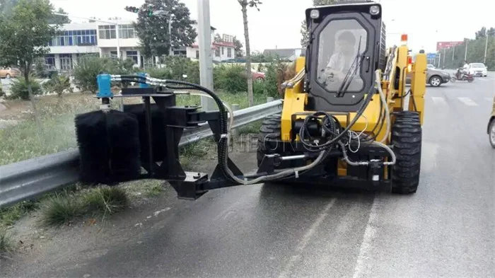 SY65 SYNBON Hydraulic Control Mini Skid Steer  Loader  Small Garden Backhoe