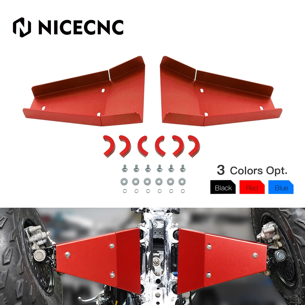 NICECNC ATV A-Arm Guard Cover Protector For YAMAHA Raptor 700 700R YFM700 YFM700R YFM 700RSE 700RSE2 700RSL 700RW Accessories