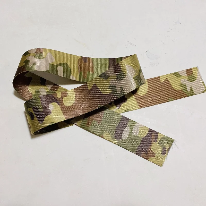 Joormom 3M-36M Light camouflage Personalized Modification Car Seat Belt Webbing Universal Car Accessories