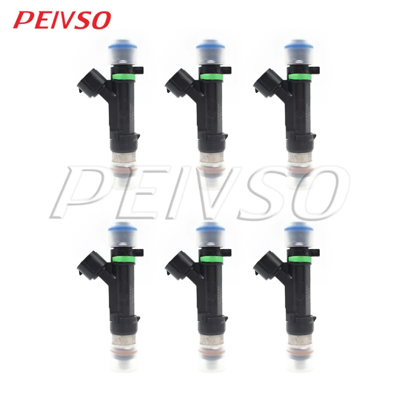 

PEIVSO 6pcs 1465A080 Fuel Injector For MITSUBISH-I OUTLANDER 3.0 V6 2007-2013