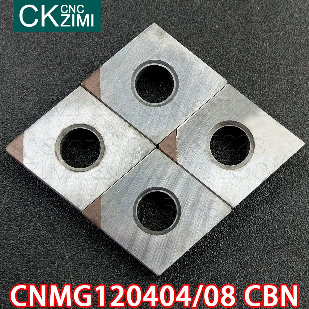 CNMG120404 Cbn CNMG120408 Cbn Boornitride Inserts Carbide Draaien Snijden Inserts Tool Cnc Metaal Draaibank Tool Voor Gehard Staal