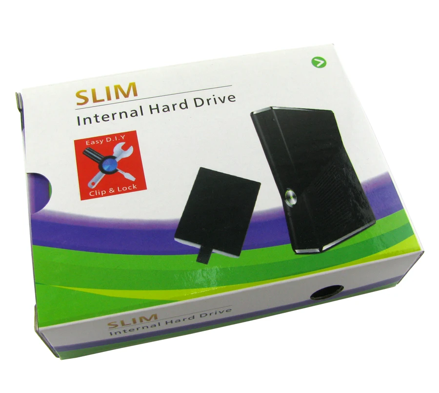 1 peça para console xbox 360 slim 250g 360e para microsoft xbox360 slim juegos consola hdd disco rígido