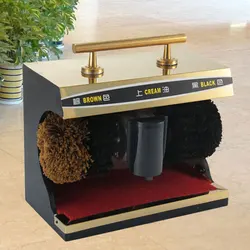 Fully Automatic Shoe Polisher Infrared Electric Shoe Cleaner Machine Brushing Poshing Machine Hotel Leather Polisher