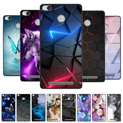 For Xiaomi Redmi 3 3S 3X Back Cover Silicone Phone Case For Xiaomi Redmi 3S Funda 5.0 Coque for Redmi 3 S Pro 3X Bumper Shell