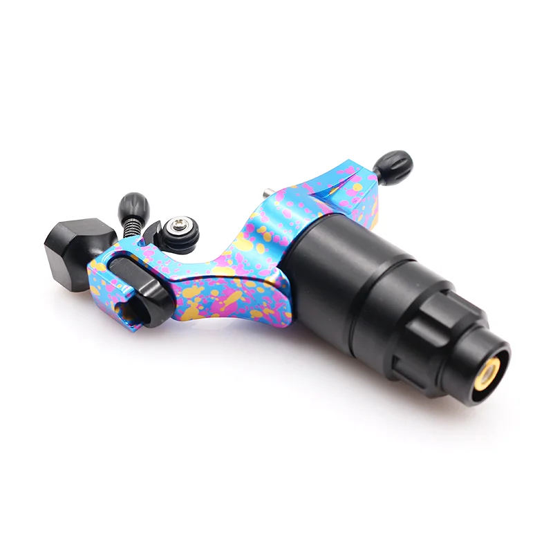 

Mummy Rotaty Tattoo Machine Japanese Engine Aluminum Frame Available With RCA Connection Stroke Length 3.5 Mm Working Stable