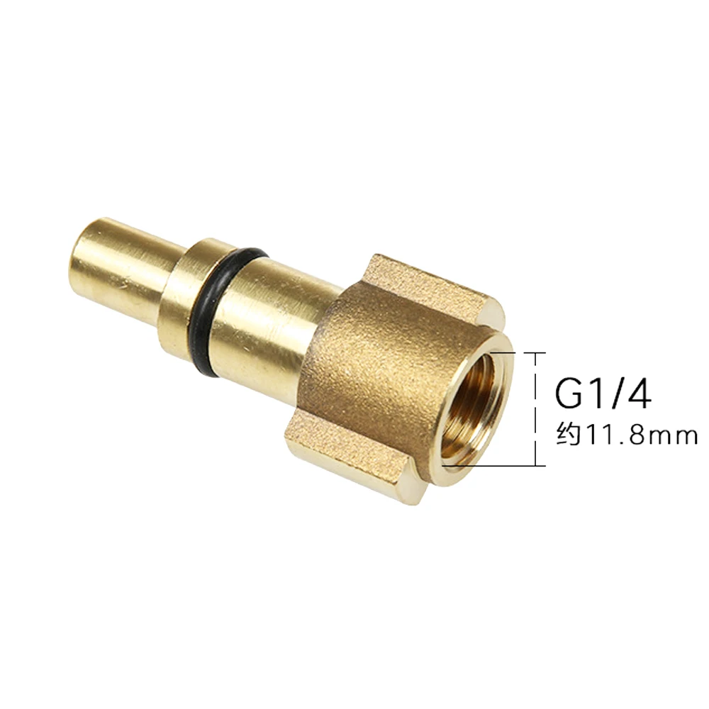 High Pressure Car Washer Lavor Brass Adaptor Snow Foam Gun Connector Lance Joint For Huter Sthile Sterwin  Car Cleaning Machine