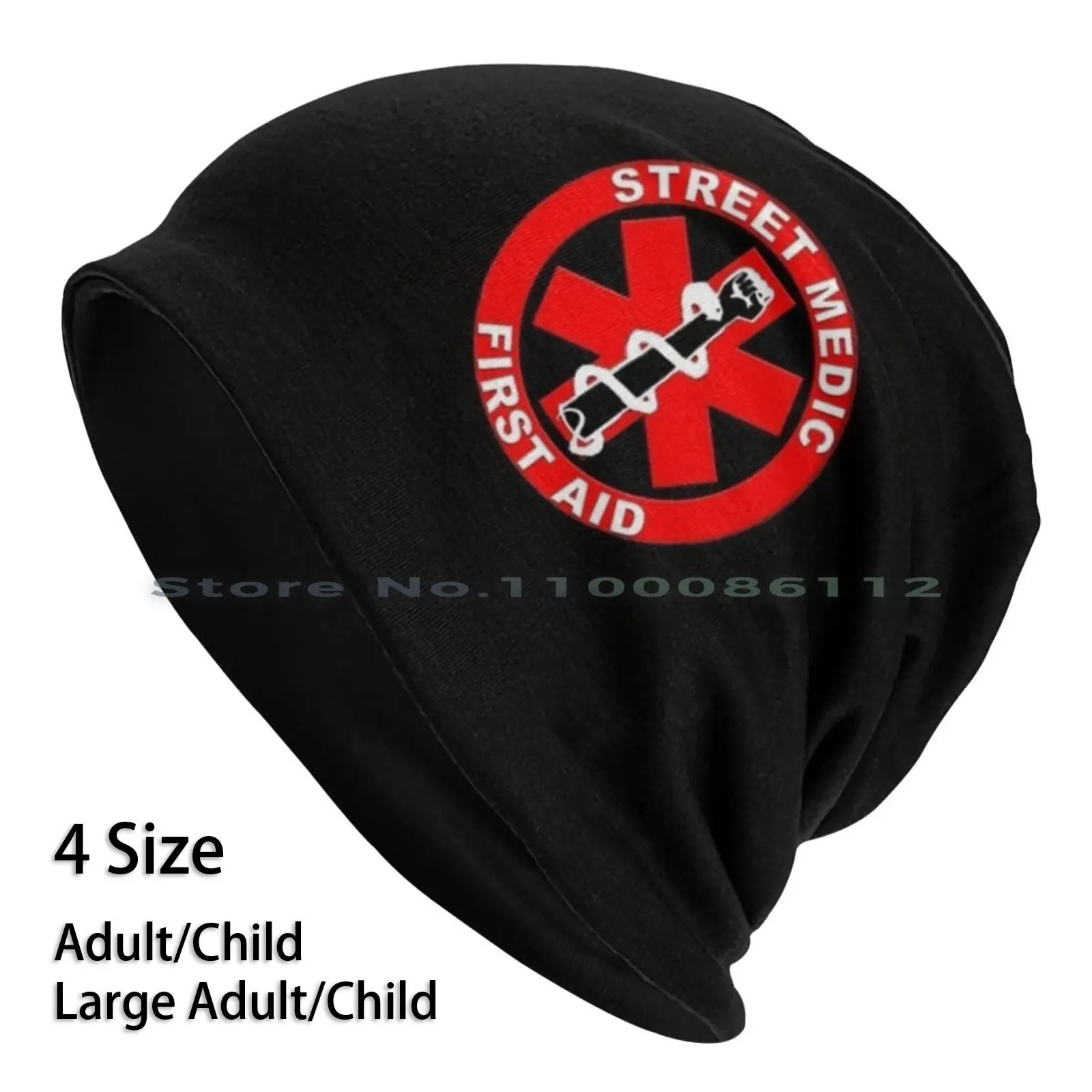 Street Medic First Aid Beanies Knit Hat First Aid Anti Police Anti Antifa Wto Occupy Wall Street Wallstreet Treatment Protester