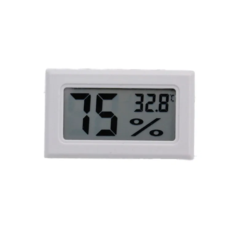 10 Pcs Mini Digital Thermometer Hygrometer Temperature Indoor Convenient Temperature Sensor Humidity Meter Gauge Humidity Meter