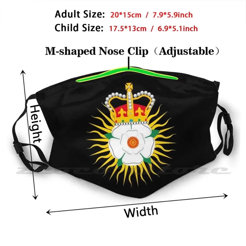 The Glory Of York Mask filtro lavabile fai da te Pm2.5 bocca Trending History The Wars Of The Roses The House Of York The White