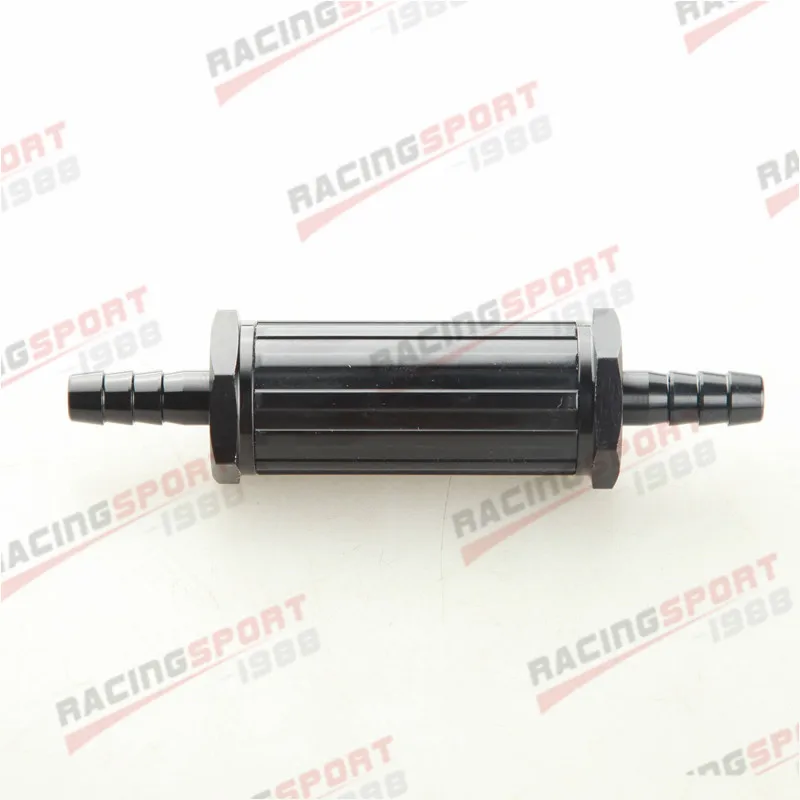 9mm 30 Micron Aluminum Anodised Billet Magnetic Fuel Filter Black/Blue/Red/Silver
