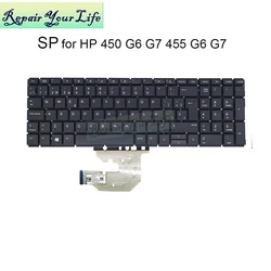 Spanish Keyboard for HP Probook 450 450R G6 G7 455 G6 G7 SP ES Spain laptop keyboards