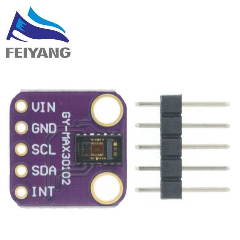 MH-ET LIVE MAX30102 MAX30100 Hartslagsensormodule Pulserectie Bloedzuurstofconcentratatietest voor Arduino Ultra-Low Power