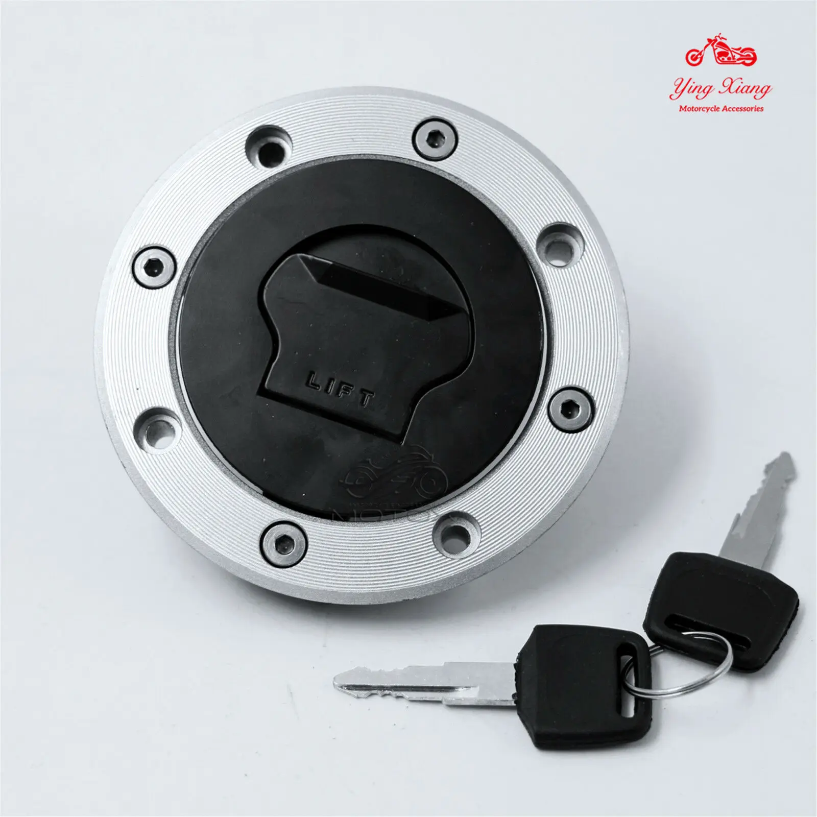 

Motorcycle Gas Fuel Tank Cap With Key Fit For Suzuki GSF250/400/600 GS500 XF650 DR800 VX800